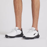 PUMA PHANTOMCAT NITRO Golf Shoes - Puma White/Puma Black/Feather Gray
