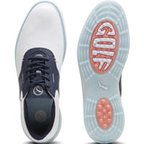 Puma Avant Golf Shoes White/Deep Navy