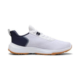 Puma Fusion Crush Sport Spikeless Golf Shoe - White/Navy