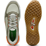 Puma Ignite Elevate X Golf Shoes Sedate Grey/Velvet Moss/Fluro Orange
