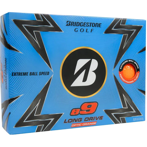 Bridgestone Golf 2023 e9 Long Drive Golf Balls - Orange