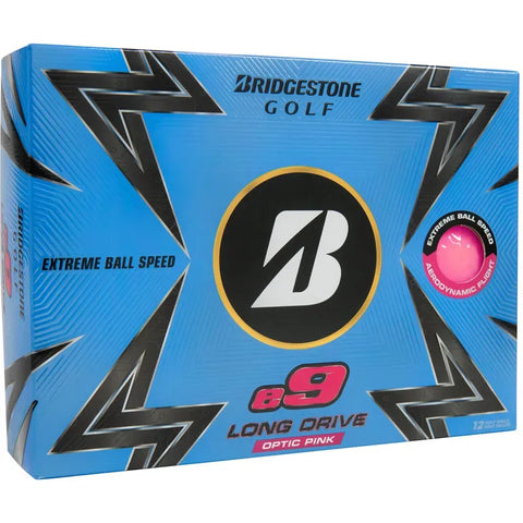 Bridgestone Golf 2023 e9 Long Drive Golf Balls - Pink