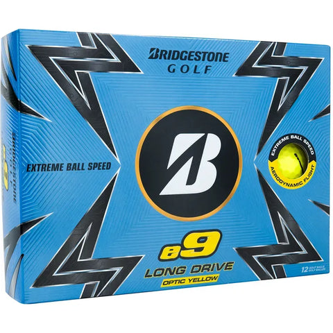 Bridgestone Golf 2023 e9 Long Drive Golf Balls - Yellow