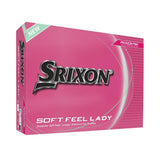 Srixon Soft Feel Lady Golf Balls Passion Pink