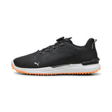 Puma Ignite Elevate 2 Disc Spikeless Golf Shoes - Black/Orange