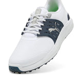 Puma Ignite Elevate 2 Tour Golf Shoes - White/Navy