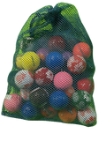 Coloured 30 Pack Mesh Bag Recycled Balls