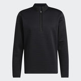 ADIDAS DWR 1/4-ZIP PULLOVER - BLACK