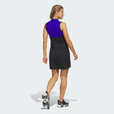 ADIDAS ULTIMATE365 TOUR COLORBLOCKED GOLF DRESS - BLACK