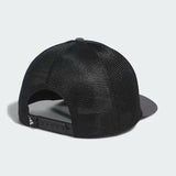 ADIDAS TWO-IN-ONE GOLF HAT WITH REMOVABLE PATCH BLACK