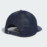 ADIDAS TWO-IN-ONE GOLF HAT WITH REMOVABLE PATCH COLLEGIATE NAVY