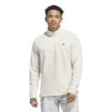 Adidas Ultimate365 Textured Quarter-Zip Top - Beige
