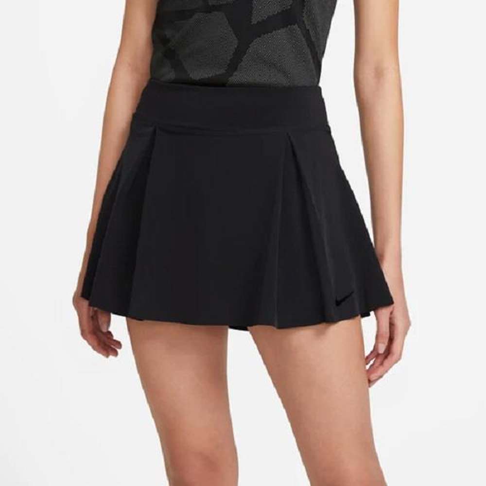 nike black club skirt shorts