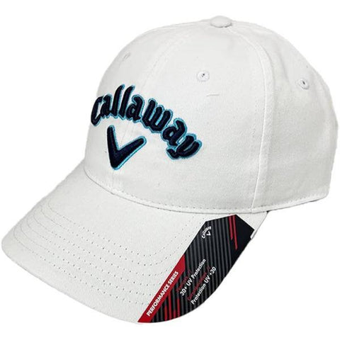 Callaway Heritage Twill 2019 Adj Golf Hat - WHT/BLUE/NAVY