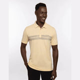 Travis Mathew Lots of Pesos Polo - Heather Golden Cream