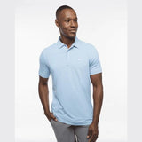 Travis Mathew The Heater Polo - Heather Blue