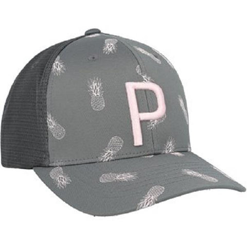 Puma Pineapple Trucker P Cap - Quiet Shade/Pink Mist