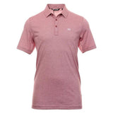 Travis Mathew Zinna Polo - Heather Cardinal