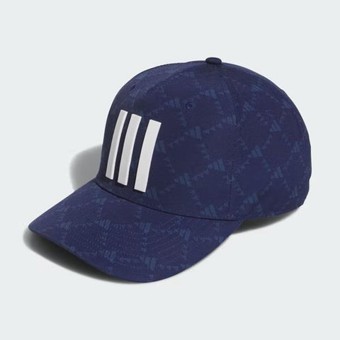 Adidas Tour 3-Stripe Printed Hat - Navy