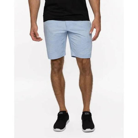 Travis Mathew Street Art Shorts - Heather Bel Air Blue