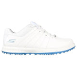 Ladies Skechers GO GOLF Elite Tour SL Golf Shoes - White/Blue