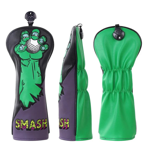 Leather Novelty Headcover HULK SMASH