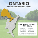 ONTARIO GOLF PASS (GOLF FORE ALL)