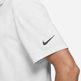 Nike Dri-FIT Vapor Striped Golf Polo Jaquard White