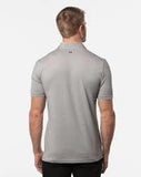 Travis Mathew Quiet Nights Polo - Heather Medium Grey