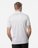 Travis Mathew Bankroll Polo - Heather Light Grey