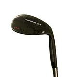 NS TGS Black Satin Ladies Wedge