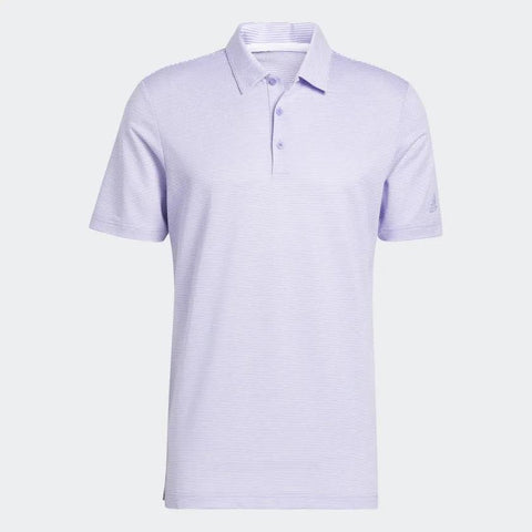 Adidas Ottoman Stripe Polo Purple/White