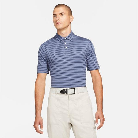 Nike Polo Dri Fit Player Stripe Navy